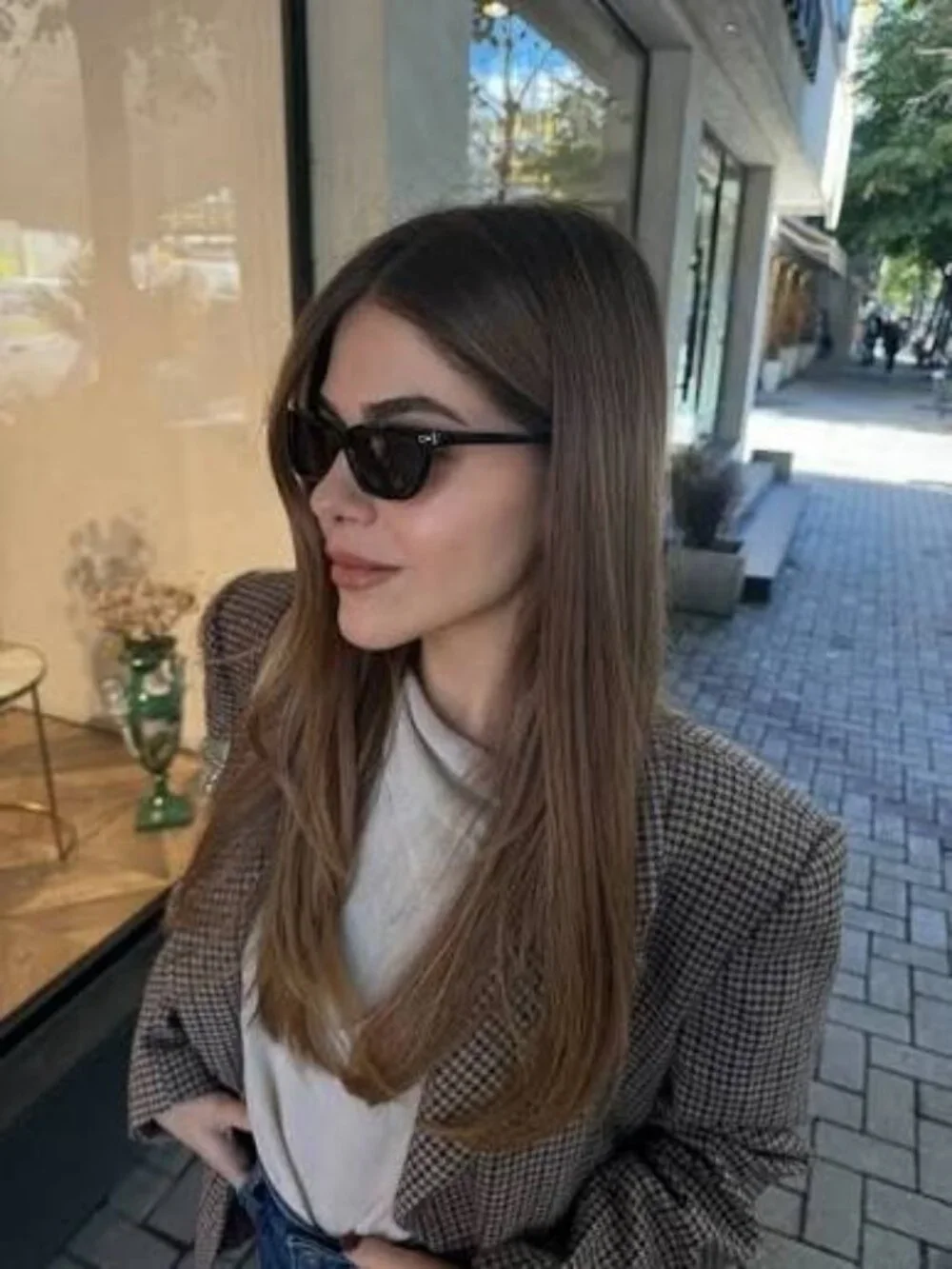 Gucci GG1944S 001 Sunglasses Black Rectangle Frame, Grey Lenses